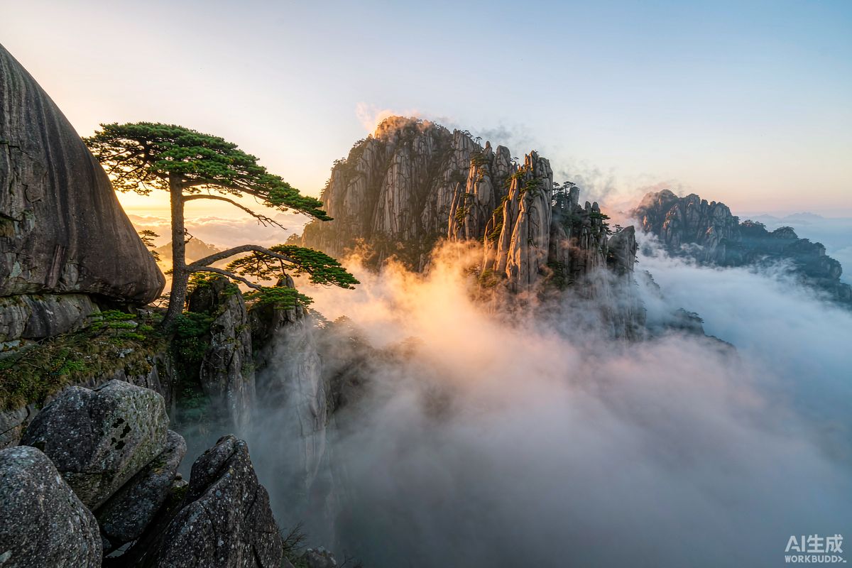 黄山风景照片